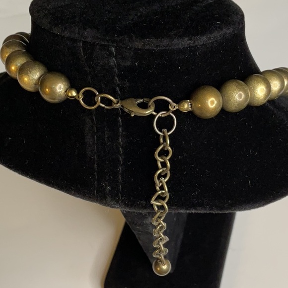 Goldtone Bauble Necklace - Picture 4 of 6